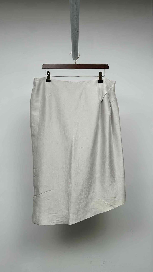 Giorgio Armani Asymmetrical Silk Skirt