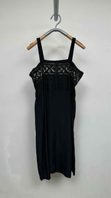 Margiela N/S Embroidered-detail Maxi Dress