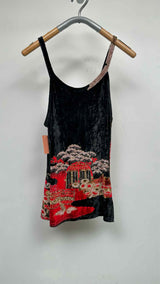 Paco Rabanne N/S Velvet Jacquard Camisole
