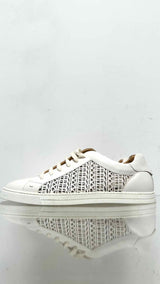 Fendi Laser-cut Logo Sneakers