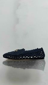 Chanel Raffia Loafers