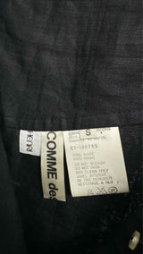 Comme Des Garcons High-Waist Rami Wide Skirt