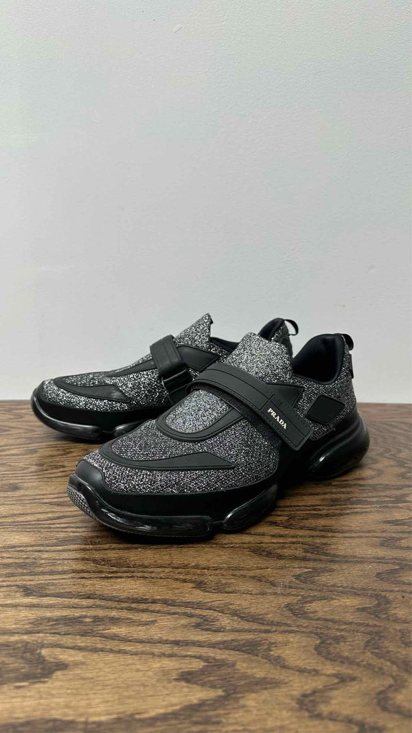PRADA Cloudbust Glitter Sneakers