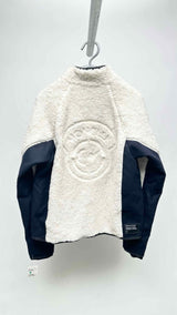 Moncler Genius X Fragment Back-logo Wool Fleece Jacket