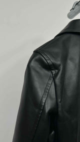 Comme Des Garcons Homme Plus Faux-leather Pea Coat