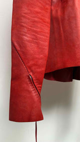MA+ Leather Biker Jacket