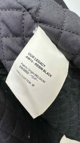 Our Legacy Zipup Quilted-lining Hooded Coat