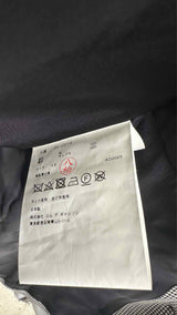 Women's Comme Des Garcons Houndstooth Ruffle Blazer Jacket