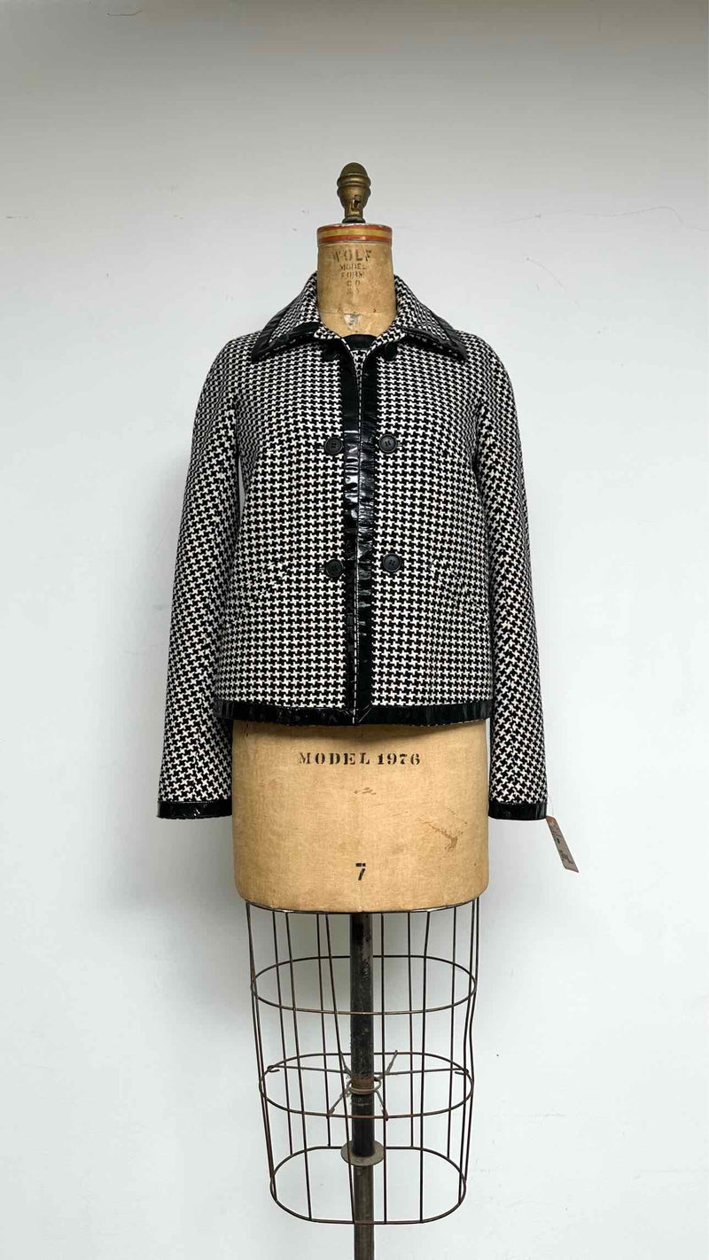 Christian Dior Patent-trim Houndstooth Suits