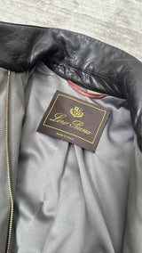 Loro Piana Leather-panelled Quileted Coat