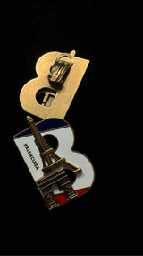 Balenciaga Paris "B" Earrings