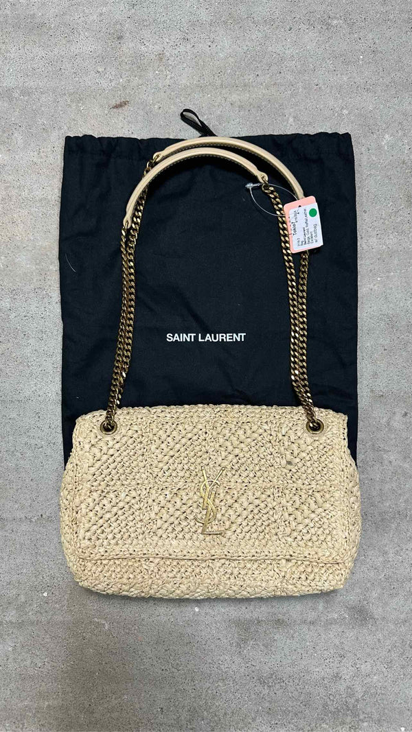 Saint Laurent Jamie Faffia Chain Shoulder Bag