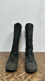 GUIDI Suede Long Boots