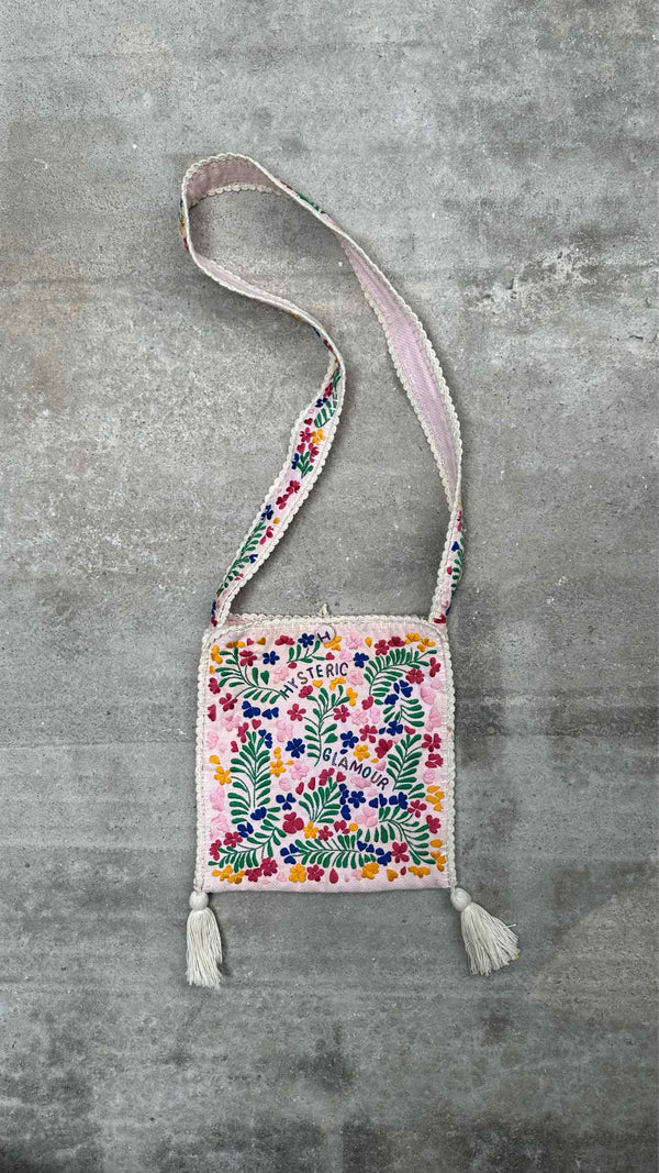 Hysteric Glamour Flour Embroidered Messanger Bag