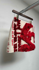 Rachel Comey X Joan Jonas Ellie Fringe Colly Mini Skirt