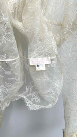 Oscar de la Renta Lace Blouse