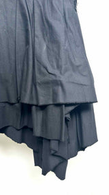 Comme Des Garcons Pleated Asymmetrical Heavy-Weight Skirt