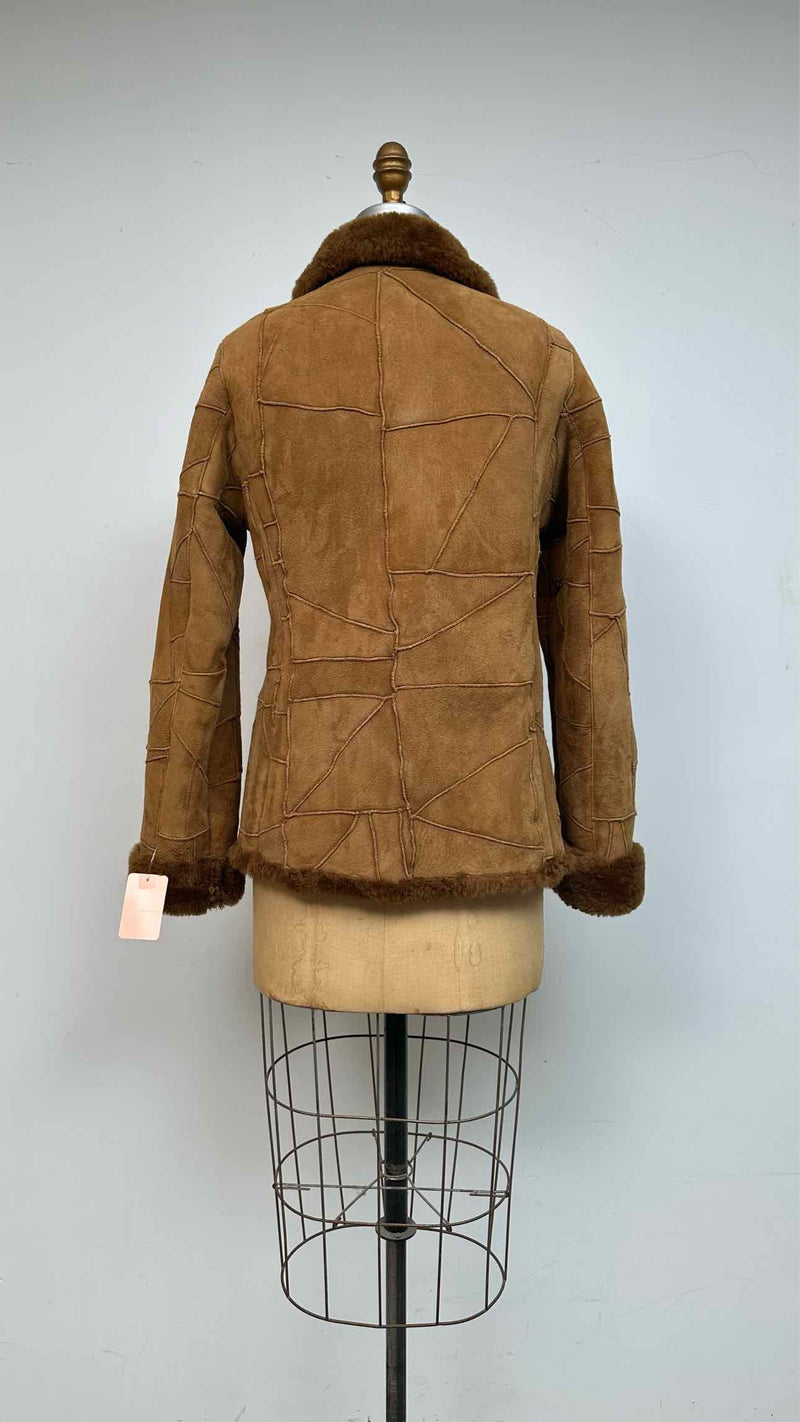 HAI Patchwork Shearling Jacket