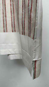 Homme Plisse Stripe Polo Shirt
