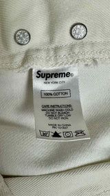 Supreme x Clayton Patterson Skulls Embroidered Regular Jeans