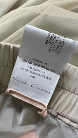 Rick Owens Twisted Draped Construction Skirt