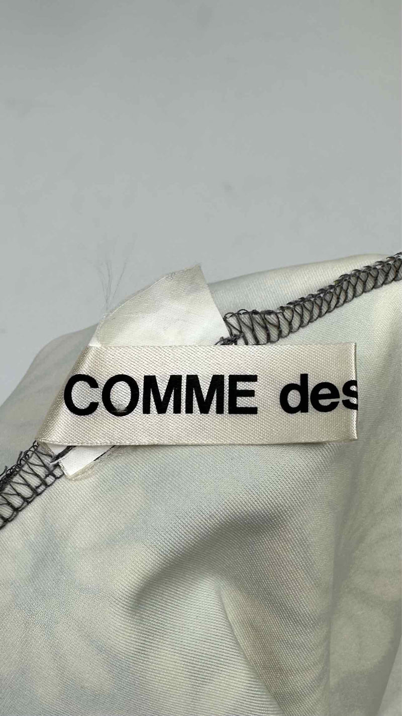 Comme Des Garçons N/S High-neck Floral Cut Out Dress