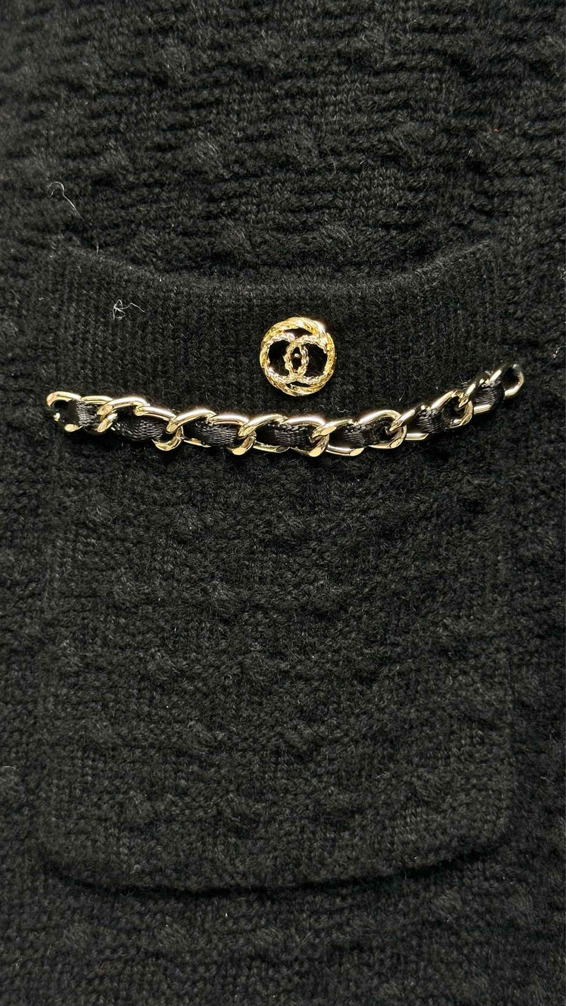 Chanel Braided Chain Cardigan Dress