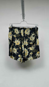 Dries Van Noten Floral Easy Satin Shorts