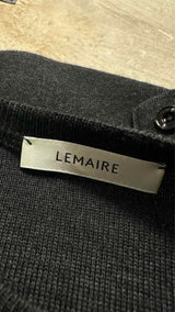 Lemaire L/S Long Knit Wrap Dress