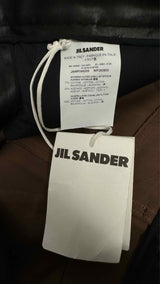 Jil Sander High-waisted Wide Satin Pants