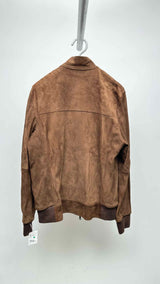 Moncler Suede Bomber Jacket