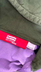 Junya Watanabe MAN X Supreme Zip-up Printed Hoodie