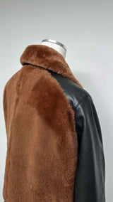 J Lindeberg Leather/ Shearling Jacket