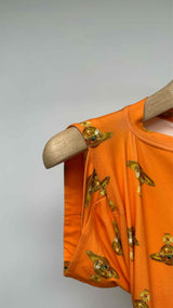 Vivienne Westwood N/S Orb-printed Asymmetrical T-shirt