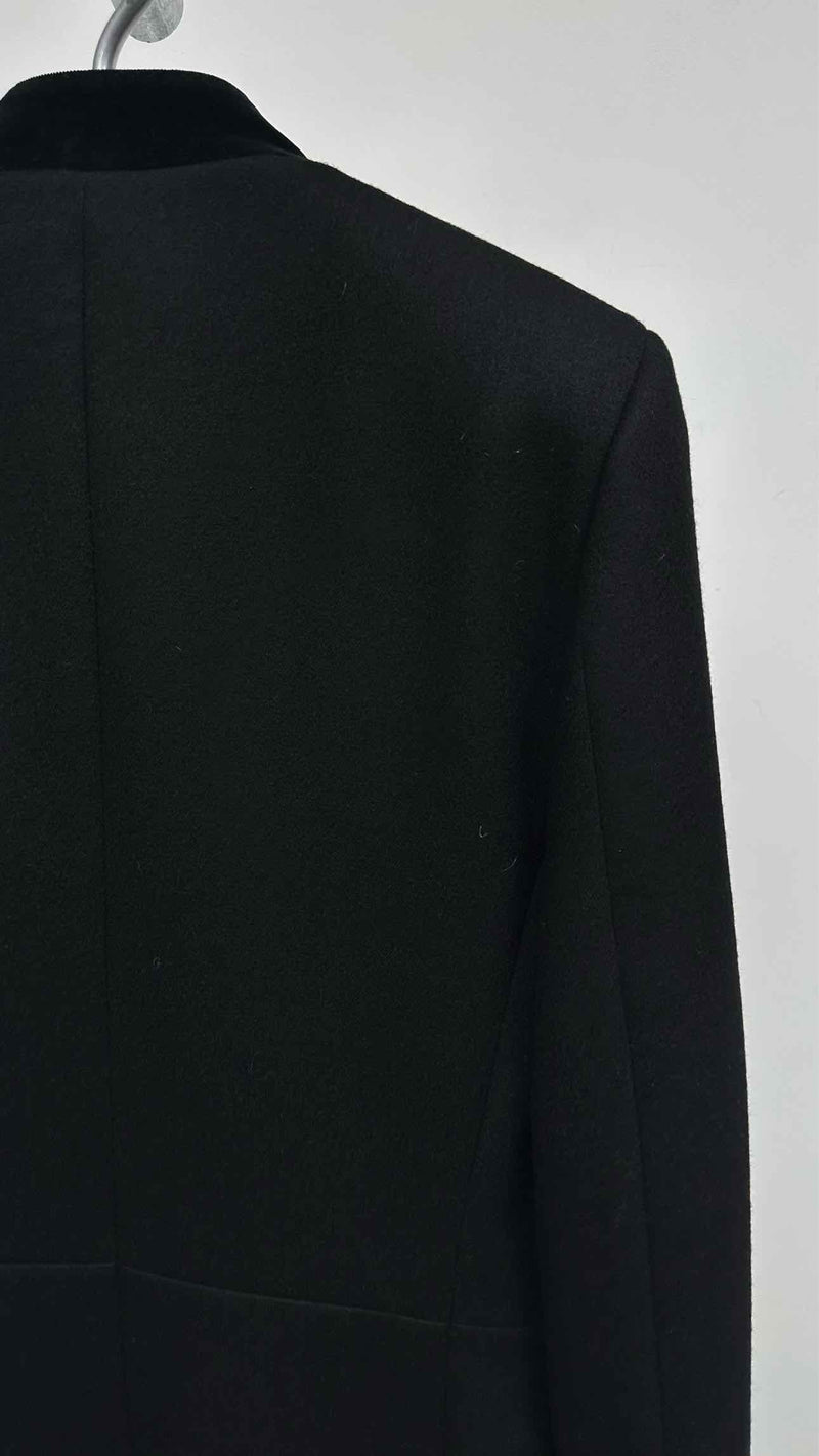 Saint Laurent Metal-button Officer Military Coat