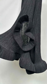 Melitta Baumeister Foam Ruffle Hole Long Skirt