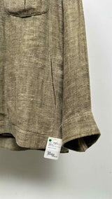 Ziggy Chen Linen Workers Shirt Jacket