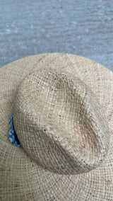 Valentino Scarf Straw Hat