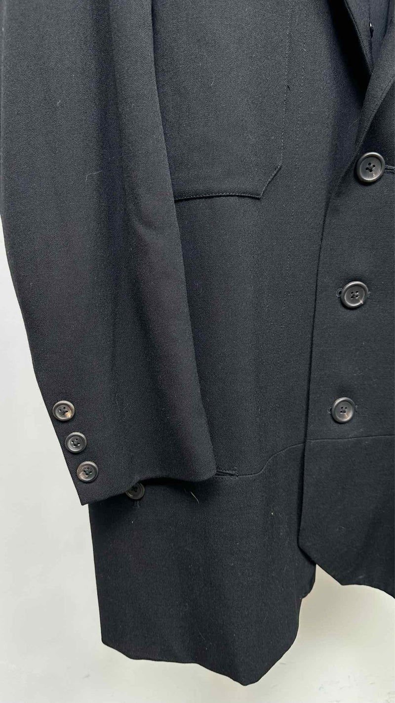 Yohji Yamamoto Pour Homme Multi-pocket Long Blazer Jacket
