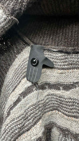 Bernhard Willhelm Cape-knit High-neck Cape