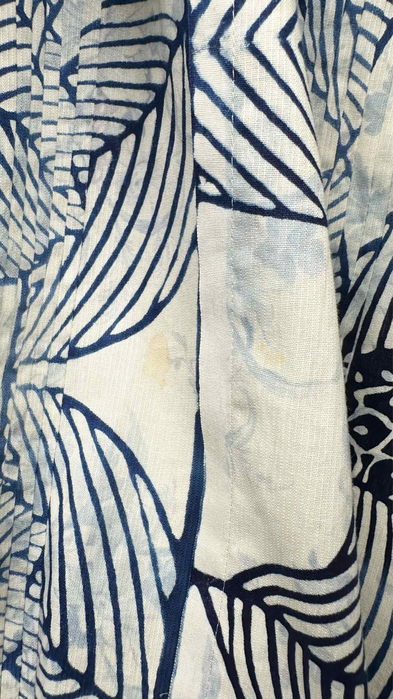 Tao Comme Des Garçons Drop-crotch Floral Pleated Wide Shorts