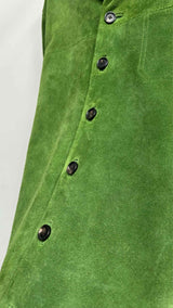 Bode Mariner Suede Leather Jacket