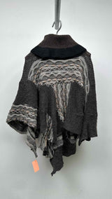 Bernhard Willhelm Cape-knit High-neck Cape