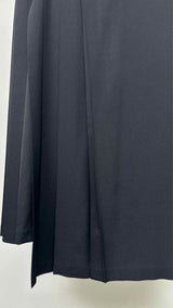 Yohji Yamamoto Collections Asymmetrical-pleated Wrap Long Skirt