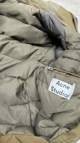 Acne Studios Hooded Zipup Down Coat