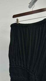 Ground Y Asymmetrical Pleated Easy Long Skirt