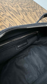Balenciaga Denim Monogram Bag