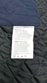 Comme Des Garcons Comme Des Garcons Quilted-lining Poncho Jacket