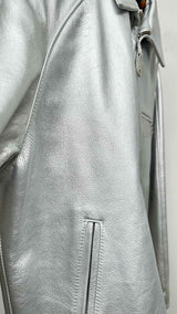 Schott X Supreme Leather Racer Jacket