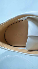 Fendi Laser-cut Logo Sneakers
